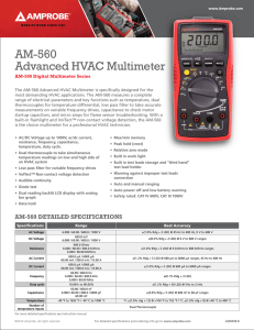 AM-560 Datasheet