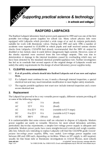 PS 29 Radford labpacks