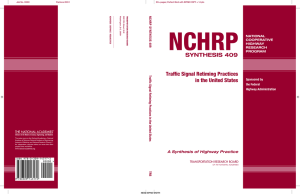 NCHRP 409-Traffic Signal Retiming Practices in the United States