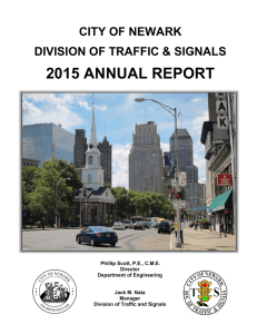 Division of Traffic and Signals 2015 Annual Report