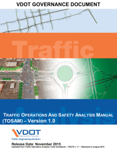 Traffic Operations and Safety Analysis Manual