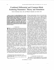 Combined differential and common