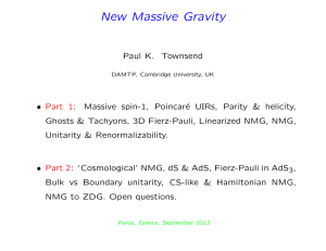 New Massive Gravity