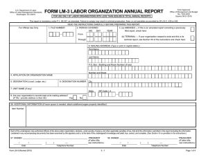 form lm-3 labor organization annual report