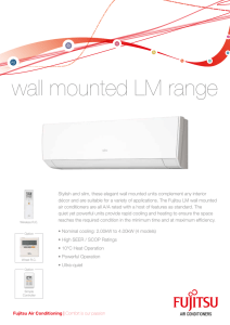 wall mounted LM range