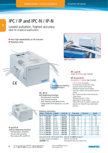 IPC / IP and IPC-N / IP-N