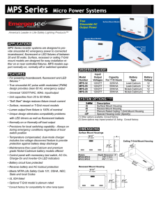 MPS Series - Emergensee Lighting