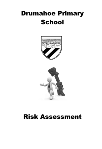 Risk Assessment Policy - Drumahoe Primary School
