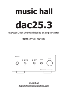 dac25.3 - Music Hall