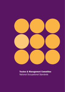 Trustee and Management Committee National Occupational