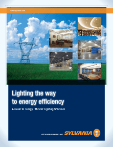 Lighting the way to energy efficiency