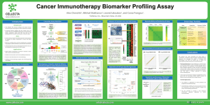 Cellecta Poster, AACR 2016: Cancer Immunotherapy Biomarker