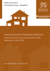 Cardiff Community Housing Association – We provide a