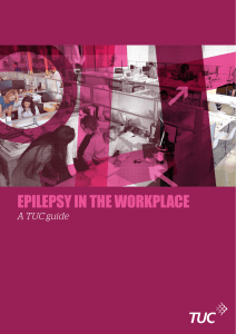 Epilepsy in the workplace