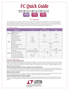 I2C Quick Guide - Linear Technology