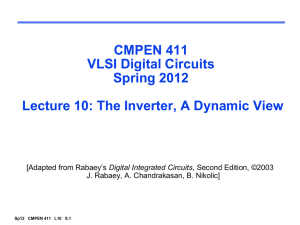 Lecture 10 Inverter Dynamic