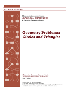 Geometry Problems: Circles and Triangles