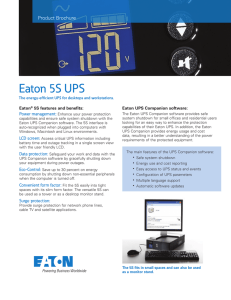 Eaton 5S UPS