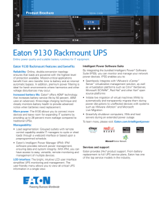Eaton 9130 Rackmount UPS