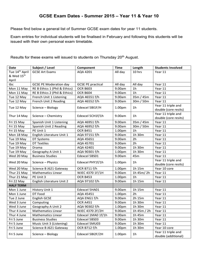 Uon Important Dates 2024 Exam Maria Angelia