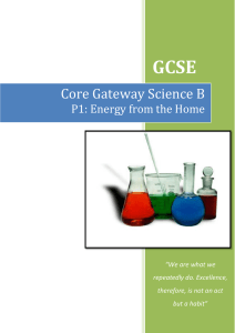 Core Gateway Science B