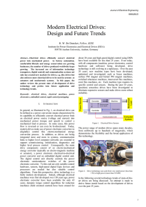 Modern Electrical Drives