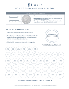 how to determine your ring size