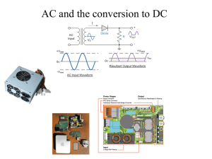 AC DC Conversion