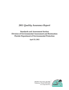 2011 Quality Assurance Report