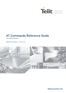 AT Reference Guide - Janus Remote Communications