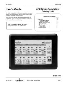 User`s Guide - Emerson Network Power