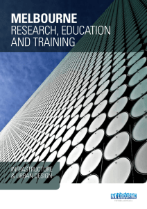 Melbourne: Research, Education and Training