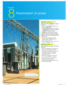 CHAPTER 8 Transmission of power