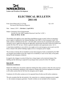 electrical bulletin 2011-01