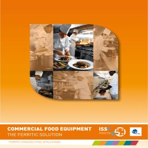 Commercial Food Equipment  - International Stainless Steel