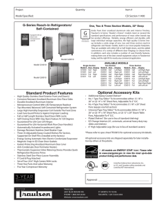 Spec Sheet