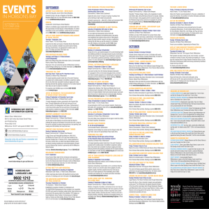 events - Hobsons Bay City Council