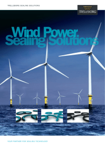 Wind Power Sealing Solutions - Trelleborg Sealing Solutions