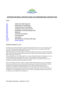 HHH Material Specification - September 27 2012