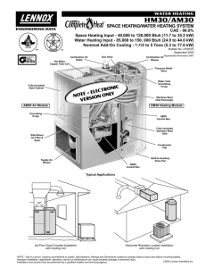 CompleteHeat® Space Heating/Water Heating