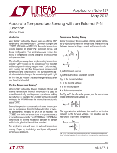 AN137 - Accurate Temperature Sensing with an External P