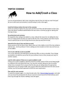 Week 0 - How to add a class.docx