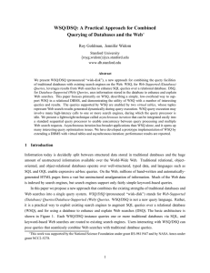 WSQ/DSQ: A Practical Approach for Combined