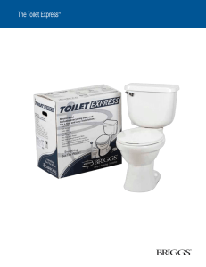 Toilet Express Spec Sheet