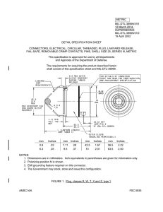 MIL-DTL-38999/31E - M83528 Connector Gaskets