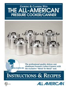 Pressure Cooker/Canners
