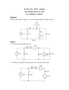EE 202 (122) – HW3 – Solution Due Monday March 11, 2013 Dr