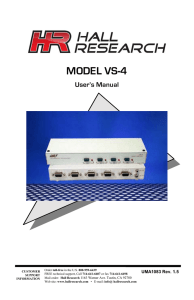 VS-4 Manual