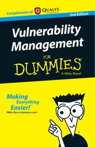 Vulnerability Management