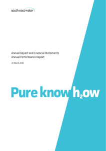 Annual Report and Financial Statements Annual Performance Report